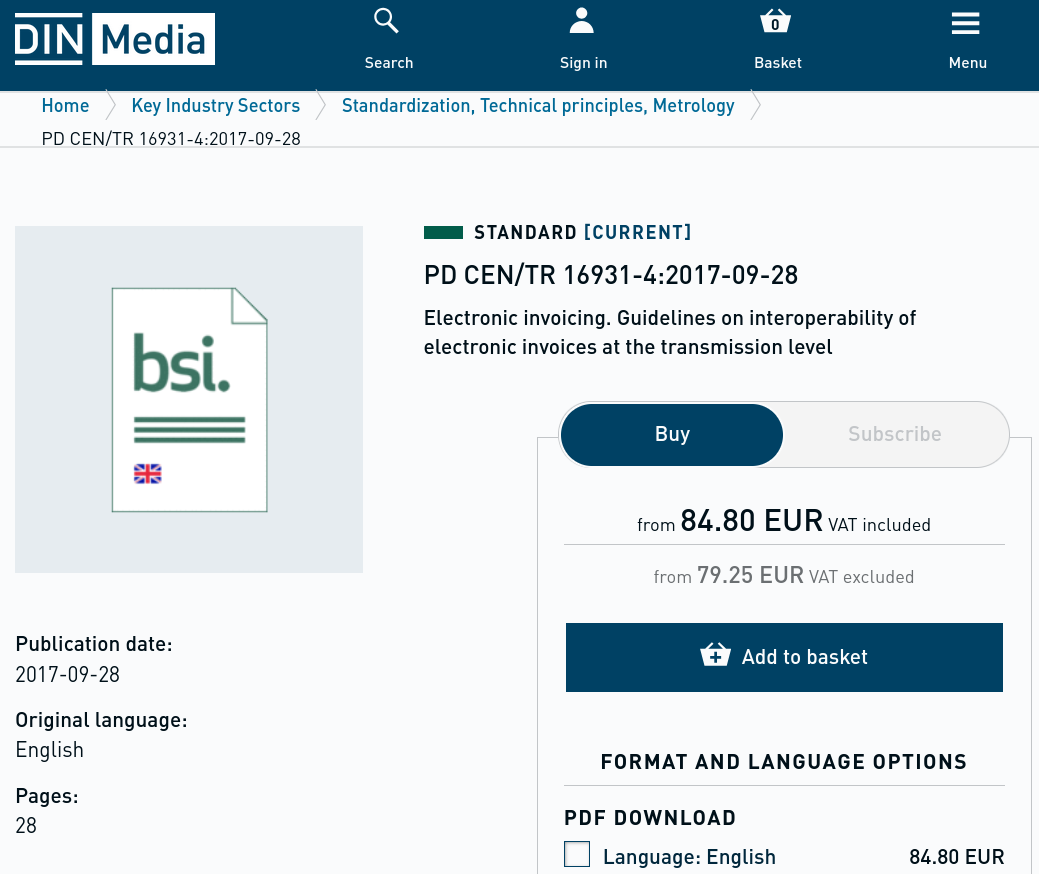 DIN shop more expensive