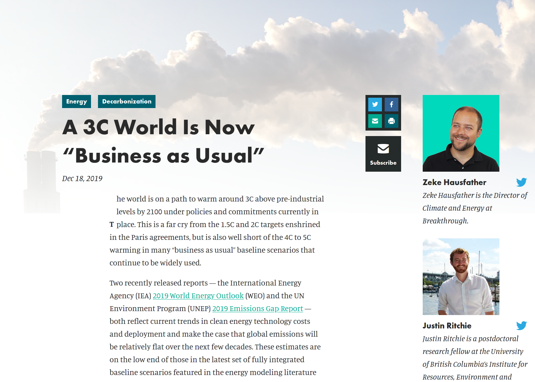 Breakthrough Institute 3°